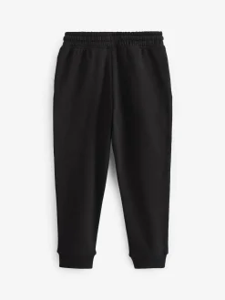 Next Black Slim Fit Joggers 2 Pack (3-16yrs)