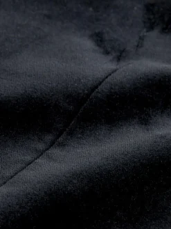 Hot Next Slim Fit Motionflex Stretch Velvet Blazer Black