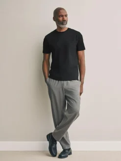 Next Slim Fit Signature SUPIMA® Cotton Crew Neck T-Shirt^ Tops & T-Shirts