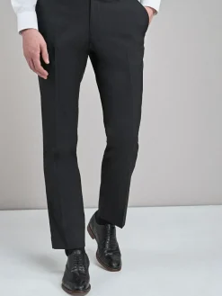 Next Black Slim Fit Stretch Smart Trousers^ Pants & Chinos|Occasionwear