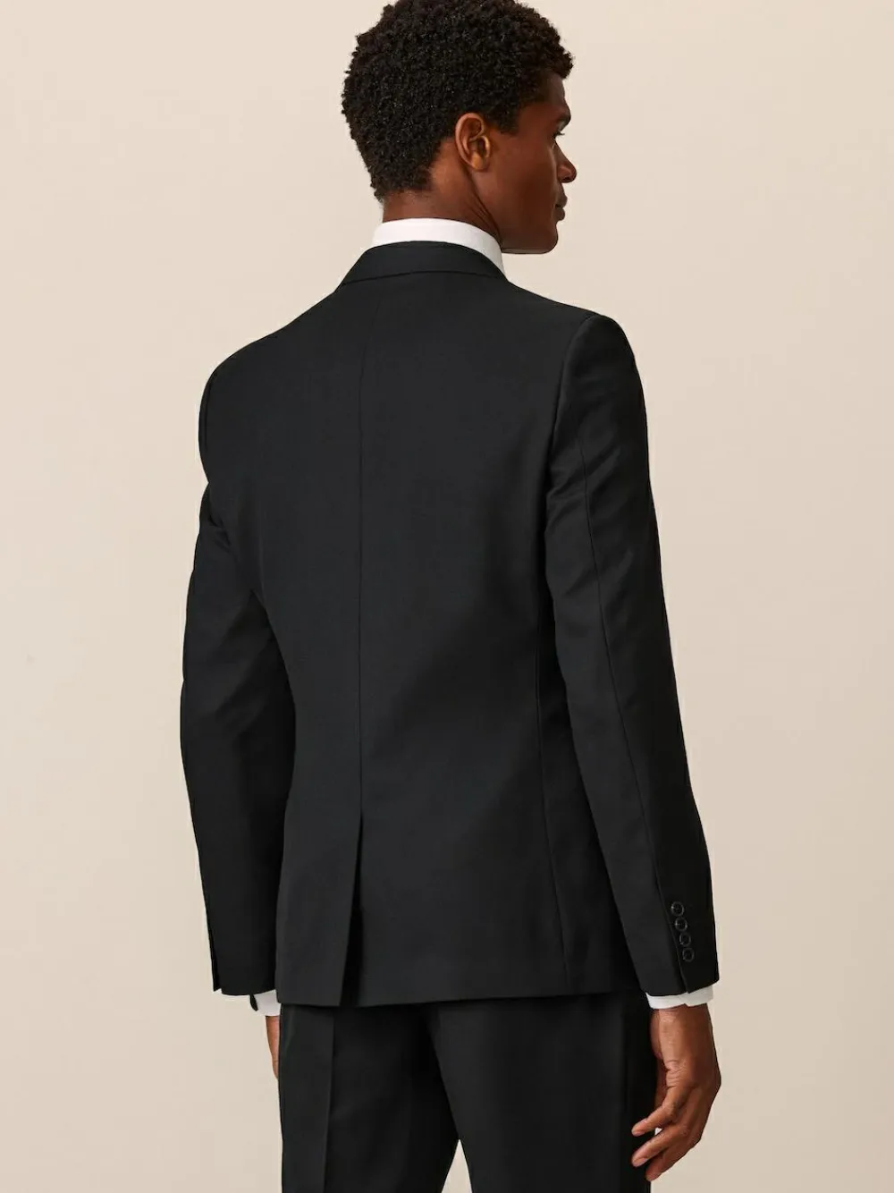 Next Black Slim Fit Textured Suit Jacket^ Blazers & Formal Jackets|Black Suits