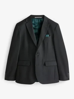 Next Black Slim Fit Textured Suit Jacket^ Blazers & Formal Jackets|Black Suits