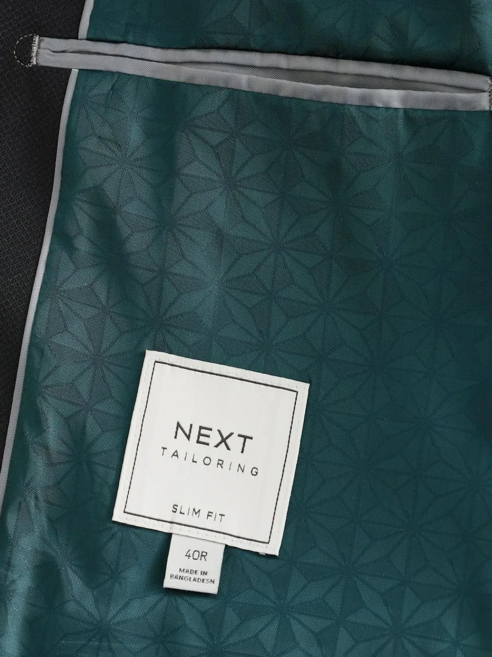 Next Black Slim Fit Textured Suit Jacket^ Blazers & Formal Jackets|Black Suits