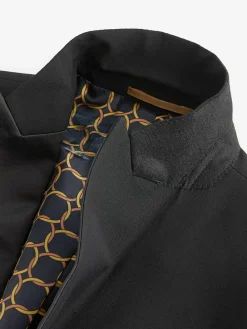 Best Next Slim Fit Tuxedo Suit Jacket Black