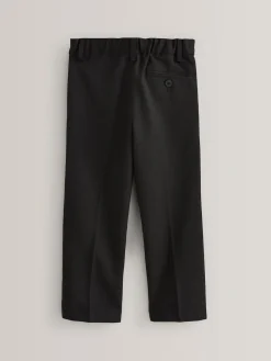 Next Slim Waist School Pleat Front Trousers (3-17yrs)^BOY Joggers|Tznius Pants