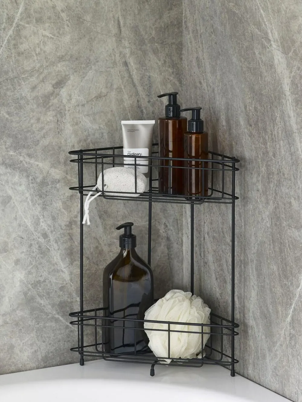 Next Small Free-Standing Corner Caddy^ Bathroom Accessories