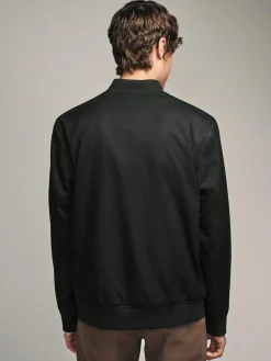 Next Black Smart Bomber Jacket^ Blazers & Formal Jackets|Occasionwear