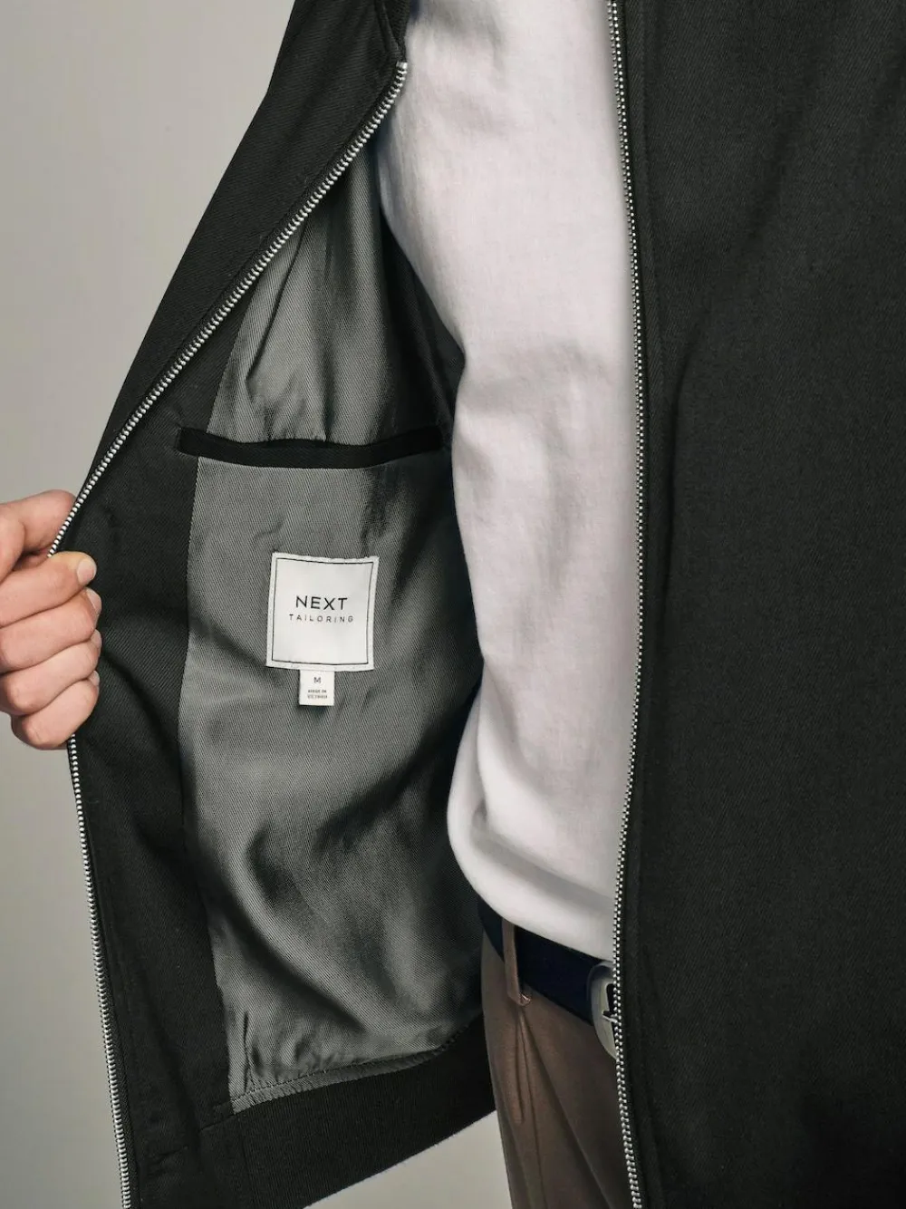 Next Black Smart Bomber Jacket^ Blazers & Formal Jackets|Occasionwear