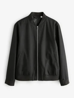 Next Black Smart Bomber Jacket^ Blazers & Formal Jackets|Occasionwear