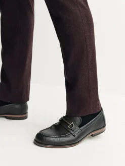 Next Snaffle Loafers Black