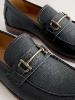 Next Snaffle Loafers Black