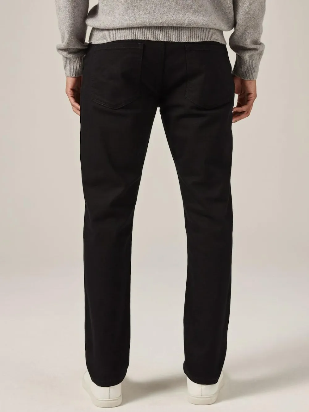 Next Black Solid Single Slim Fit Classic Stretch Jeans^ Jeans|Jeans