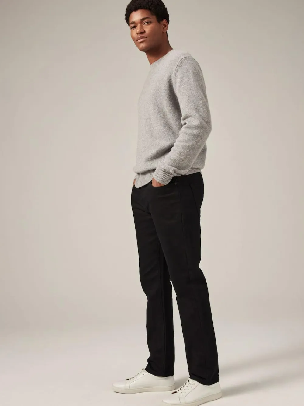 Next Black Solid Single Slim Fit Classic Stretch Jeans^ Jeans|Jeans