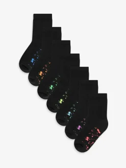 Next Cotton Rich Cushioned Socks 7 Pack^BOY Socks