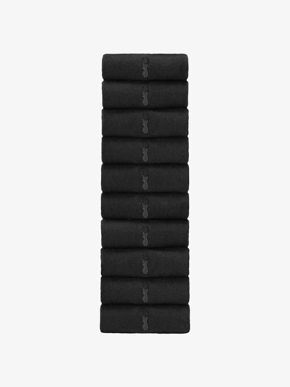 Hot Next Black Stag 10 Pack Multi Stag Lasting Fresh Embroidered Socks
