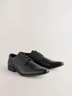 Outlet Next Standard Fit Derby Lace-Up Shoes Black
