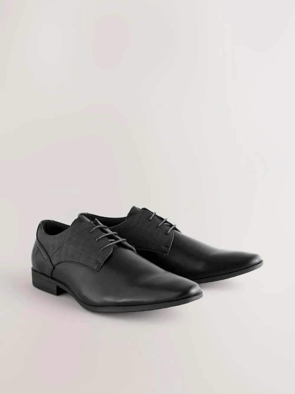 Outlet Next Standard Fit Derby Lace-Up Shoes Black