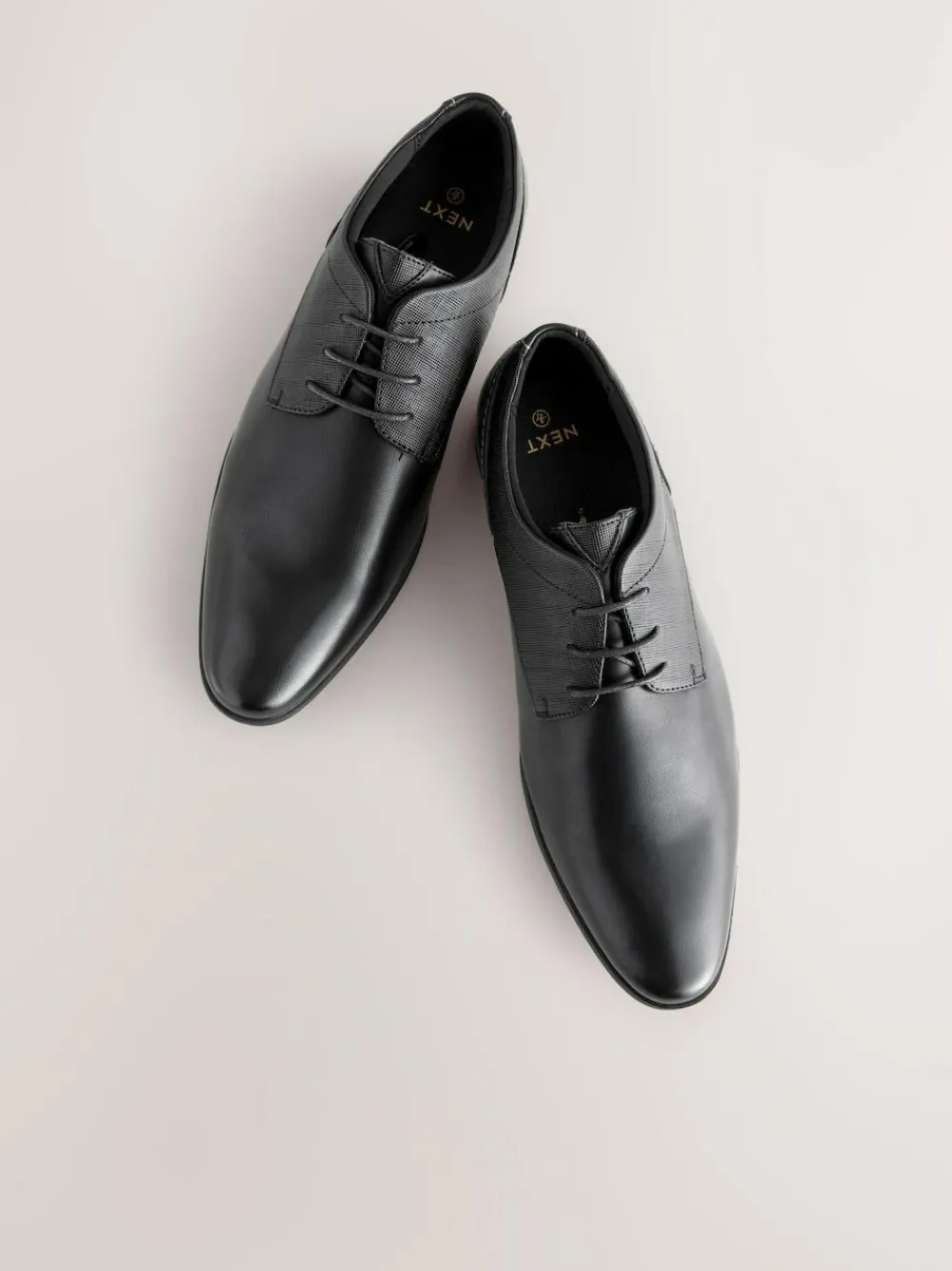 Outlet Next Standard Fit Derby Lace-Up Shoes Black