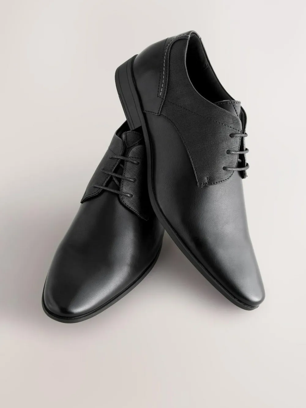 Outlet Next Standard Fit Derby Lace-Up Shoes Black