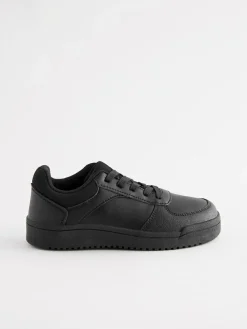 Outlet Next Black Standard Fit (F) School Lace-Up Shoes