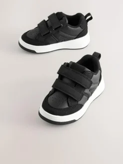 Next Standard Fit (F) Touch Fastening Two Strap Trainers^BOY Sneakers|Sneakers