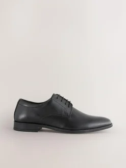 Next Standard Fit Leather Plain Derby Shoes^ Shoes|Occasionwear