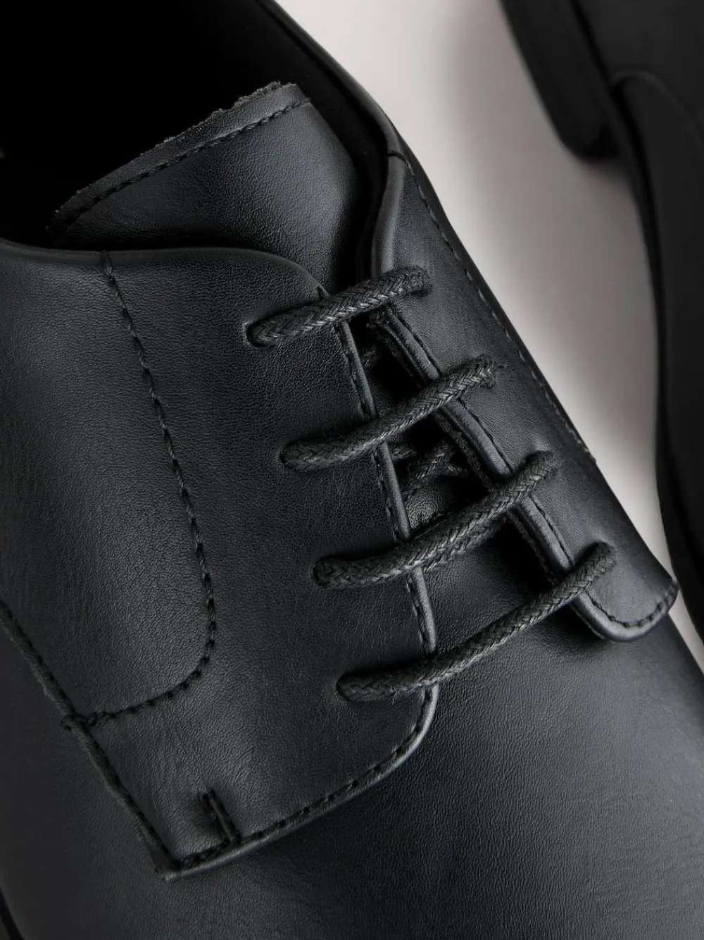 Best Next Standard Fit Slim Square Derby Shoes Black