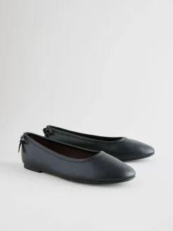 Hot Next Standard/Wide Fit Ballerina Shoes Black