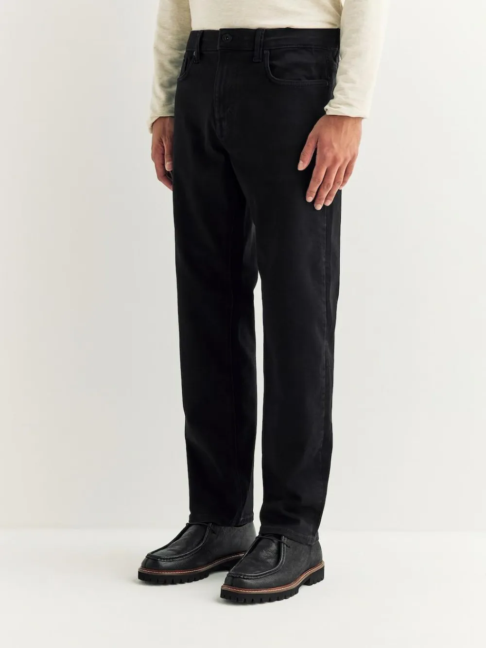 Next Black Straight Fit Motionflex Jeans^ Jeans|Jeans