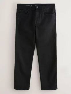 Next Black Straight Fit Motionflex Jeans^ Jeans|Jeans