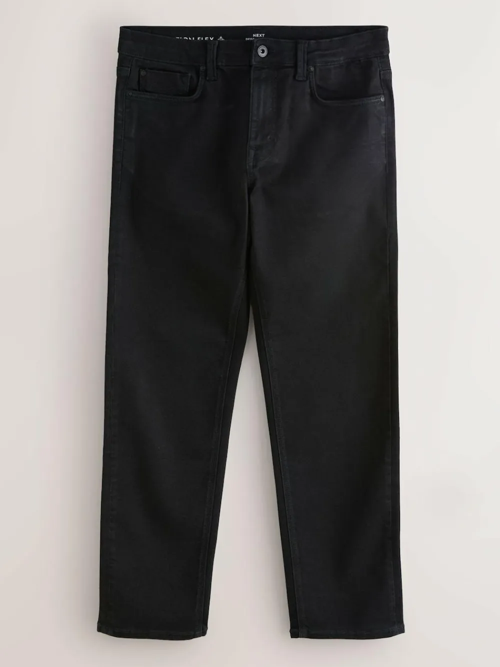 Next Black Straight Fit Motionflex Jeans^ Jeans|Jeans