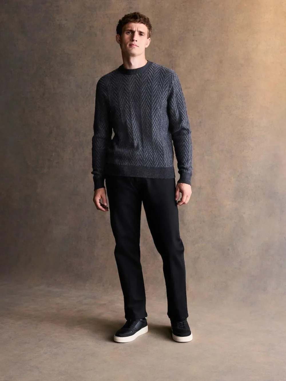 Next Straight Fit Signature Belted Jeans^ Jeans|Jeans