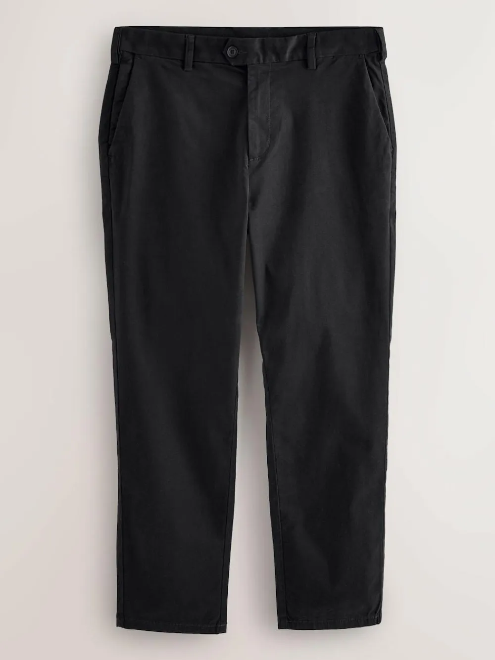 Sale Next Straight Fit Ultimate Chino Trousers Black