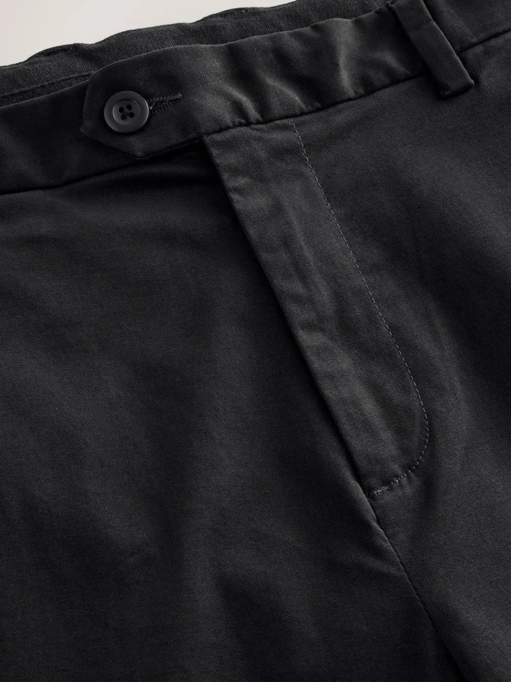 Sale Next Straight Fit Ultimate Chino Trousers Black