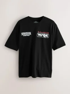 Next Black Stranger Things Graphic Print T-Shirt^ Tops & T-Shirts