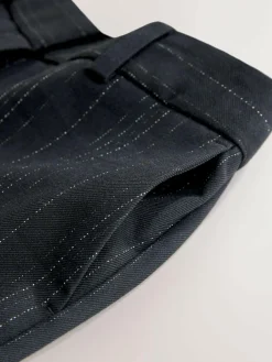 Clearance Next Black Striped Flared Trousers