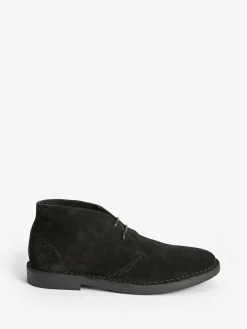 Sale Next Black Suede Desert Boots