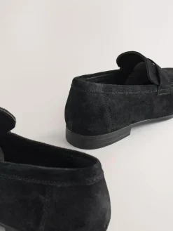 Sale Next Suede Loafers Black