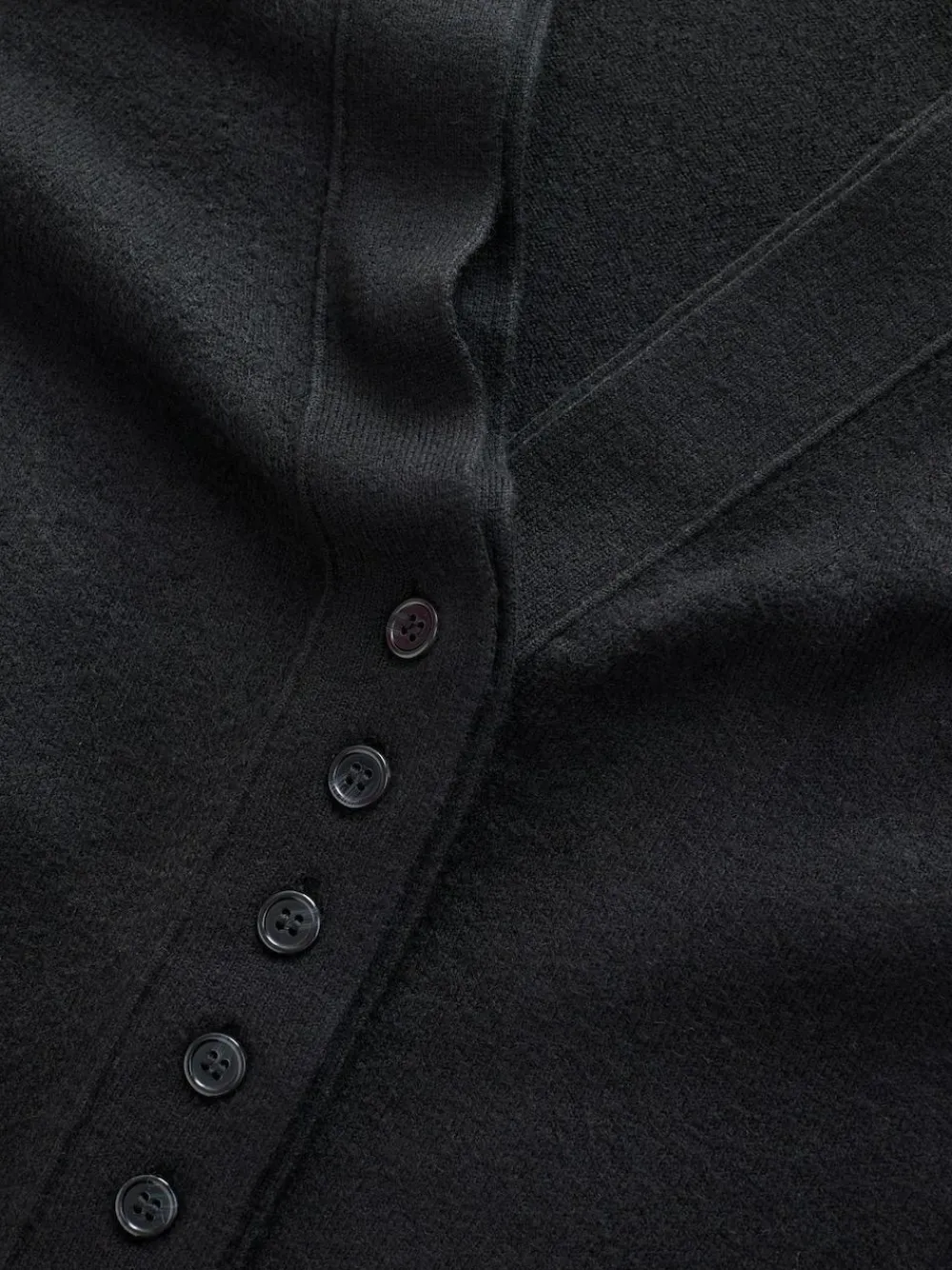 Next Black Supersoft V-Neck Cardigan With Pockets^Women Knitwear|Knitwear