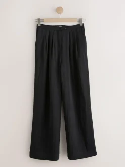 Next Superwide Pleated Trousers^Women Pants