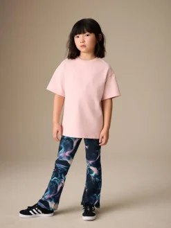Sale Next Flare Leggings (3-16yrs) Black Swirl