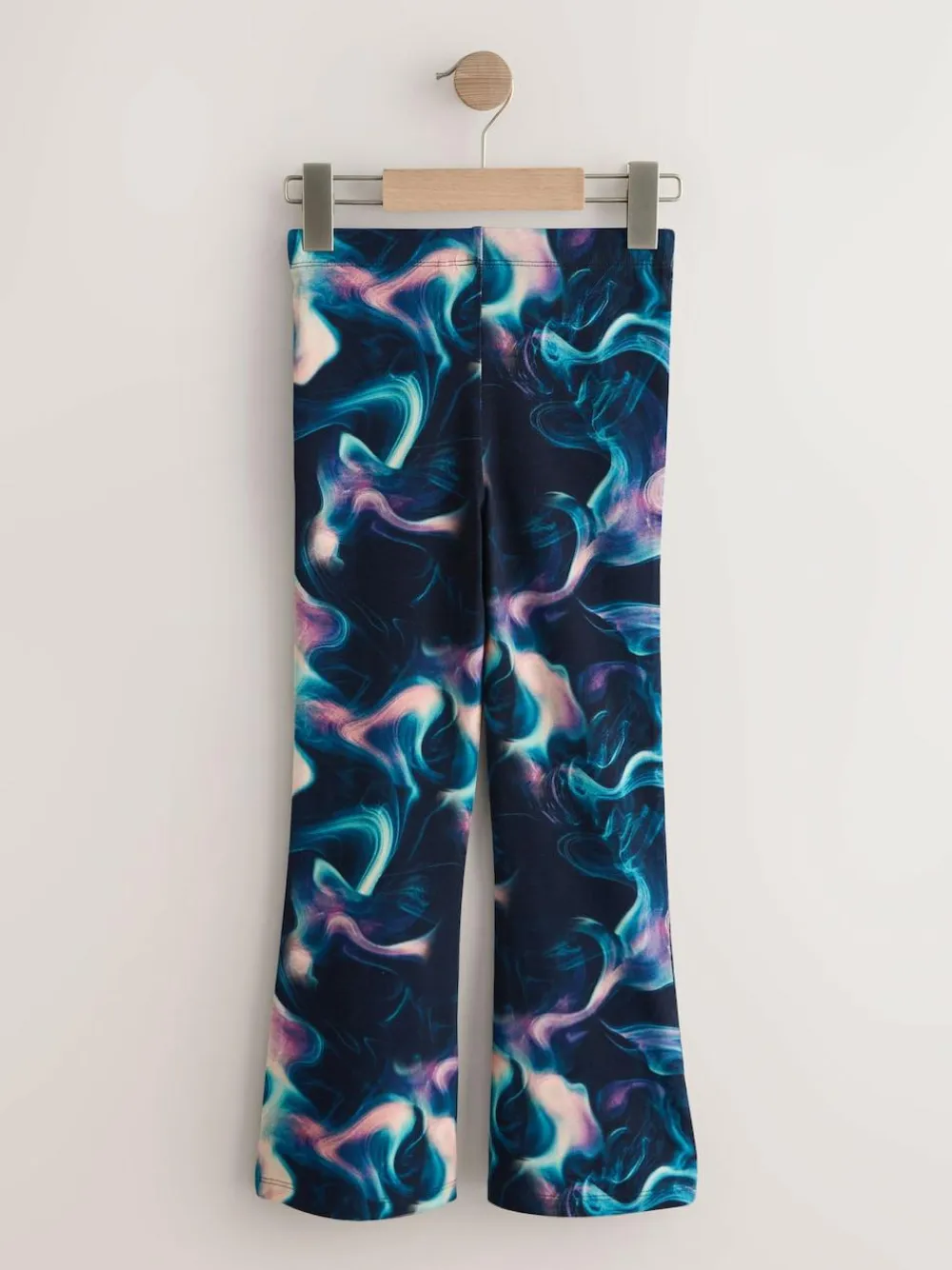 Sale Next Flare Leggings (3-16yrs) Black Swirl