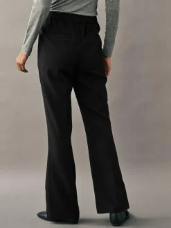Next Black Tailored Bootcut Trousers