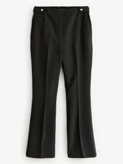 Next Black Tailored Bootcut Trousers