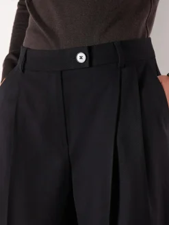 Next Black Tailored Culottes^Women Pants