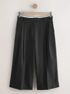 Next Black Tailored Culottes^Women Pants