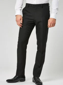 Hot Next Tailored Fit Suit Trousers Black