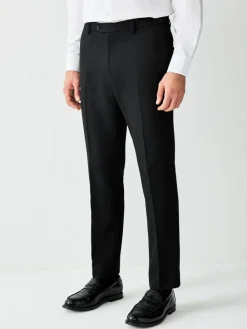 Next Tailored Fit Textured Suit Trousers^ Pants & Chinos