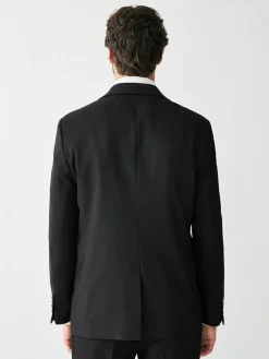 Next Tailored Fit Textured Suit Jacket^ Blazers & Formal Jackets|Black Suits