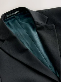 Next Tailored Fit Textured Suit Jacket^ Blazers & Formal Jackets|Black Suits